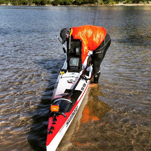 Каяк с верхней посадкой - PROFISHA 525 - Stealth Kayaks Europe - для рыбной ловли / морской / для взрослых