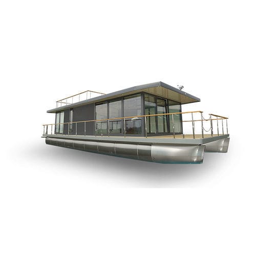 Барка с внутренним мотором - INDEPENDENT 15M - Waterbus S.C. - двухмоторная / макс. 12 человек / 6 спальных мест