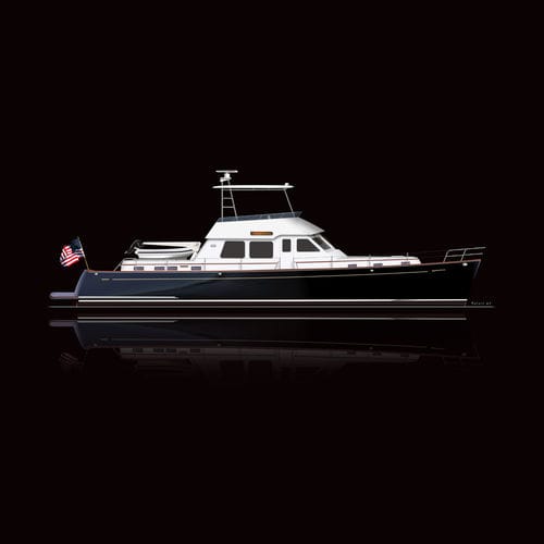 Круизная моторная яхта - 60 - Reliant Yachts - традиционная / с флайбриджем / 2 каюты
