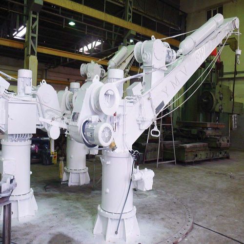 Шлюпбалка для судна - RBDC - YMV CRANE AND WINCH SYSTEMS - для катера / для спасательного судна / для спасательного плота