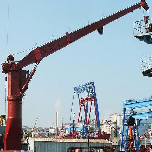 Подъемный кран для судна - CHC - YMV CRANE AND WINCH SYSTEMS - портовый / для судостроительной верфи / на плавучей платформе