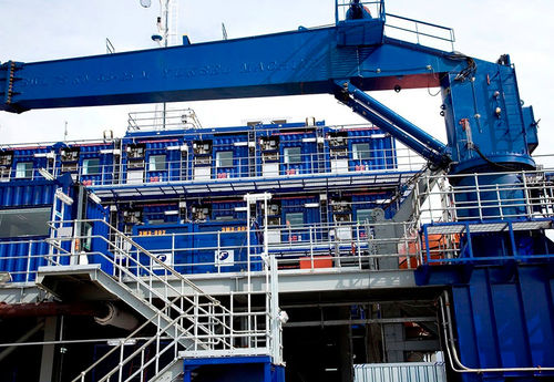 Подъемный кран для судна - OFFSHORE  - YMV CRANE AND WINCH SYSTEMS - для палубы / телескопический / с манипулятором
