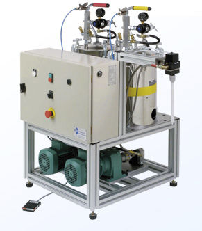 Дозатор-смеситель смола - DPE COMPACT - ISOJET EQUIPEMENTS - с шестерённым насосом / для судостроительной верфи