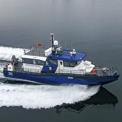 Профессиональный катер катер береговой охраны - ALUSAFE 2000 MPV - Maritime Partner AS - с внутренним мотором / из алюминия