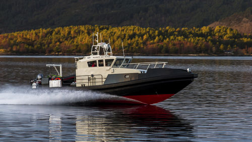 Профессиональный катер спасательное судно - ALUSAFE 1500 MK II - Maritime Partner AS - коммерческое судно / водомет для установки на борту / из алюминия