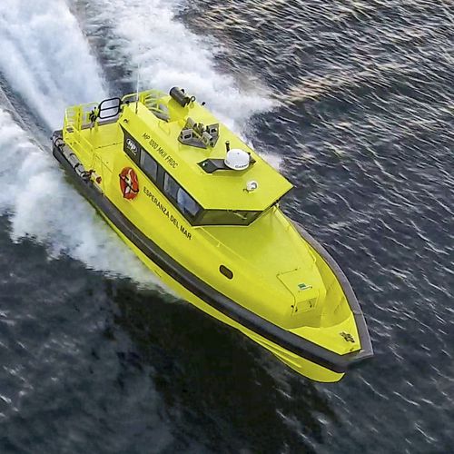 Профессиональный катер спасательное судно - MP 1000 FRDC MKII - Maritime Partner AS - с внутренним мотором / дизельный / из алюминия