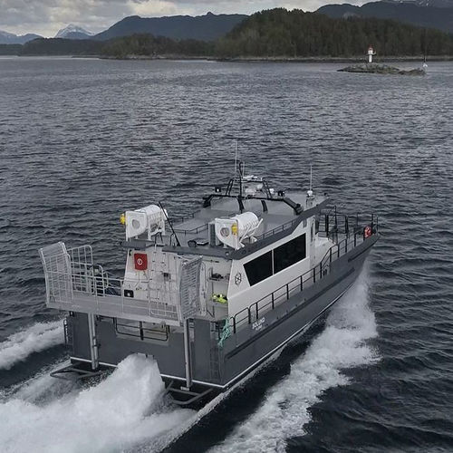 Профессиональный катер пассажирское судно - ALUSAFE CAT 16 - Maritime Partner AS - катамаран / водомет для установки на борту / из алюминия