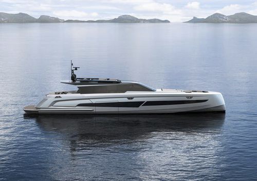 Круизная супер-яхта - 115 Veloce - Vanquish Yachts - с рулевой рубкой / алюминий