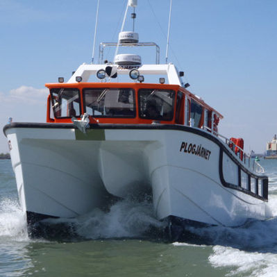Профессиональный катер судно технического обеспечения - Plogjarnet - Catapult Catamarans Marine Projects Ltd - катамаран / с внутренним мотором