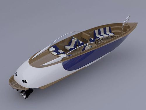 Тендер для яхты с внутренним мотором - Walth 1075 Crew Tender - Walth Boats - одномоторный / с двойной консолью / из дерева