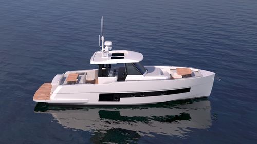 Быстроходный катер с внутренним мотором - 400 - Sundeck Yachts AG - дизельный / двухмоторный / с закрытым кокпитом