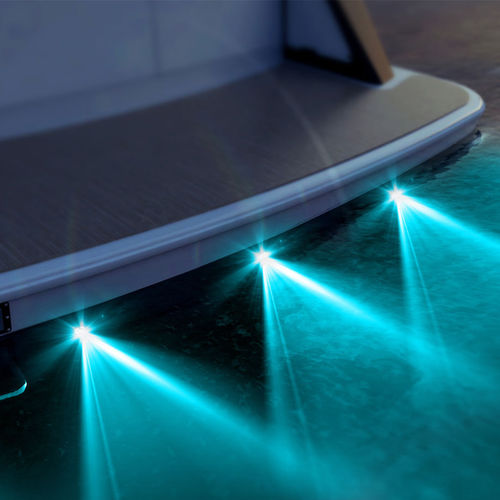 Подводное освещение для яхты - ATLANTIS™ - Aveo Engineering - для понтона / LED / фитинг, проходящий через корпус