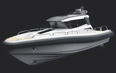 Быстроходный катер с внутренним мотором - PROTEUS 33 - ARCTIC Boats - дизельный / с рулевой рубкой / 6 спальных мест