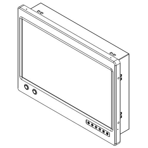 Экран для катера - TIM-W173SK - Tetradyne Co., Ltd - для судна / для яхты / многофункциональный