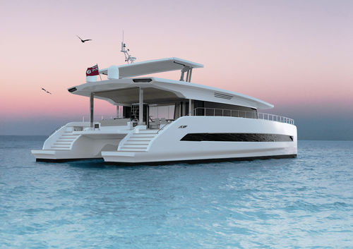 Моторная яхта катамаран - 80 Series - SILENT-YACHTS - круизная / с флайбриджем / электрическая