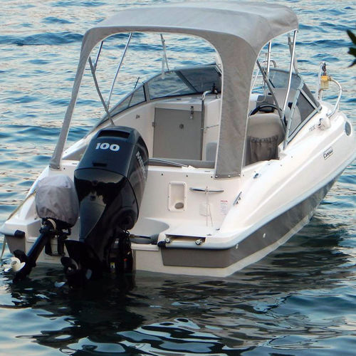 Моторная лодка с каютой c подвесным мотором - 170 Dc - Compass Boats - открытая / с двойной консолью / 5 мест