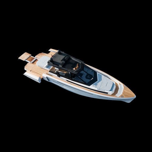 Круизная моторная яхта - R6 - Evo Yachts - открытая / двойной мост терраса / POD IPS