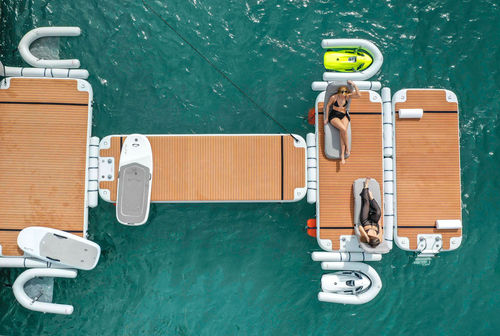 Модульный док - C-Dock - NautiBuoy Marine Ltd - для временной якорной стоянки / для водного мотоцикла