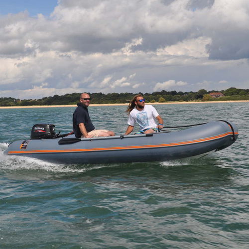Надувная лодка c подвесным мотором - 430 - F-RIB - полужесткая / складная / открытая