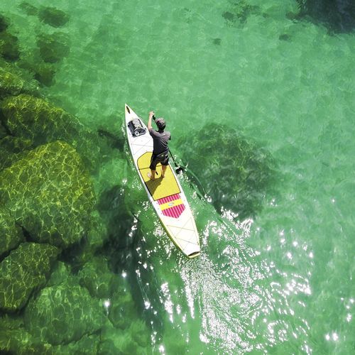 Надувная SUP-доска - ROVER - Lakeshore Paddleboard Company - прогулочная / для рыбной ловли / прогулочная