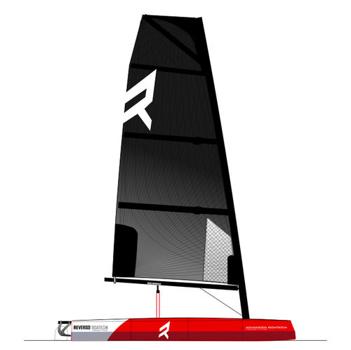 Демонтируемый швертбот - REVERSO AIR&reg; KARMA RED - Reverso Project - одиночный / двухместный / скиф