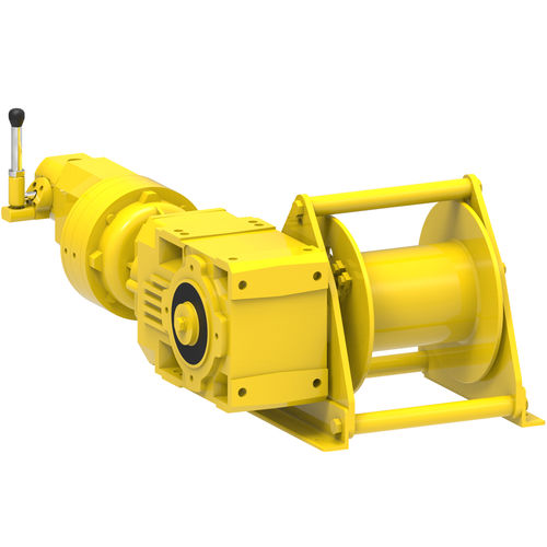 Лебедка для судна - A 30 GP2 / A 30 LV - Emce Winches - для буксировки / пневматический двигатель / простой барабан