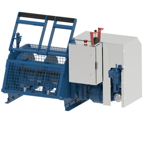 Лебедка для судна - MR30FLH - Emce Winches - для буксировки / с гидравлическим приводом / двойной барабан