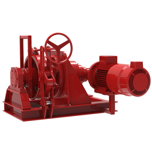 Гидравлический брашпиль - P 1000 H / P 1600 H - Emce Winches - для судна / горизонтальный / на палубу