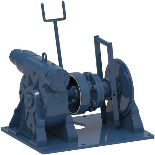 Гидравлический брашпиль - W xxx H series - Emce Winches - для судна / горизонтальный / на палубу