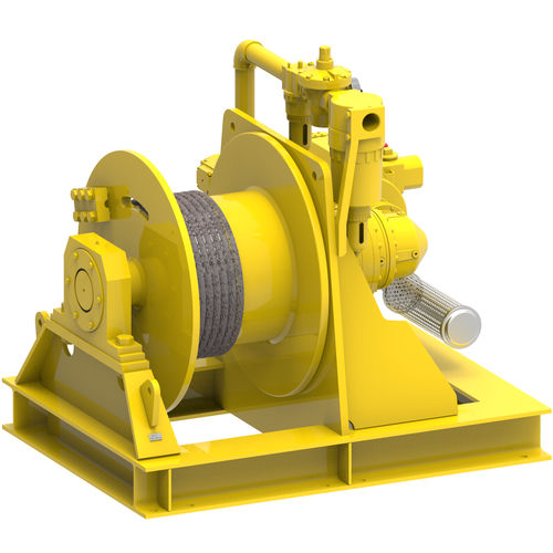Лебедка для судна - SB 3xx GP series / SB 3xx LPR series - Emce Winches - для буксировки / пневматический двигатель / простой барабан