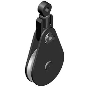 Одиночный такелажный блок - BL3 - GN Rope Fittings - открывающийся / для судна