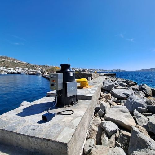 Лебедка-кабестан для порта - Straatman Mooring Systems - для портового терминала / для опасных зон / для оффшорной платформы