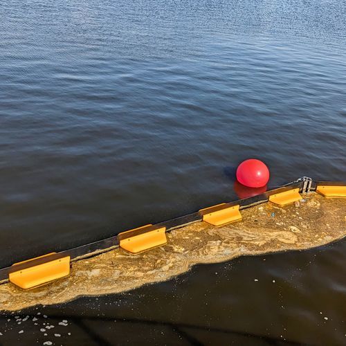 Заграждение против загрязнения нефтью - EFFB - Ecocoast - плавучее / постоянное / из губки