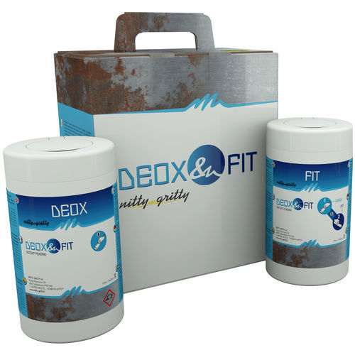 Очиститель нержавеющая сталь - DEOX & FIT - Nitty Gritty - для катера / раскислитель