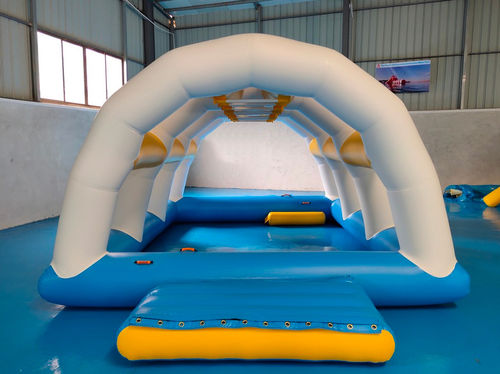 Оборудование для игр на воде ограждение - JUNGLE BAR - Hydrofun LTD - для базы отдыха / надувное