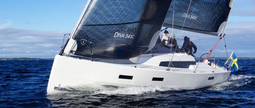 Круизно-гоночный парусник - DIVA 34 SC - Alfa Yacht Production OÜ - 2 каюты / 3 каюты / 4 спальных места