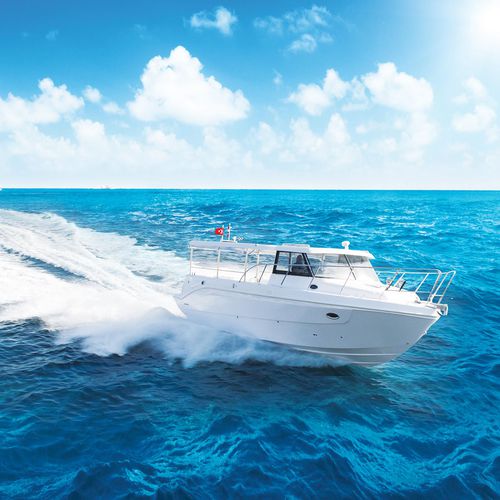 Профессиональный катер туристический катер - 35XL - MERCAN YACHTING - катер для дайвинга / с внутренним мотором