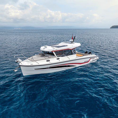 Быстроходный катер c подвесным мотором - PETRA SF-39 - MERCAN YACHTING - двухмоторный / хардтоп / для подводной охоты