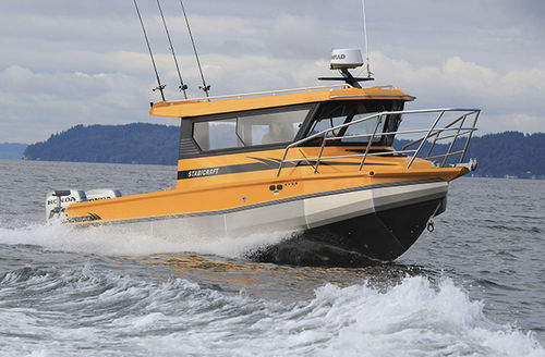 Прогулочный катер c подвесным мотором - 2900 SUPERCAB PILOTHOUSE - Stabicraft - с закрытым кокпитом / для спортивной рыбалки / макс. 10 человек