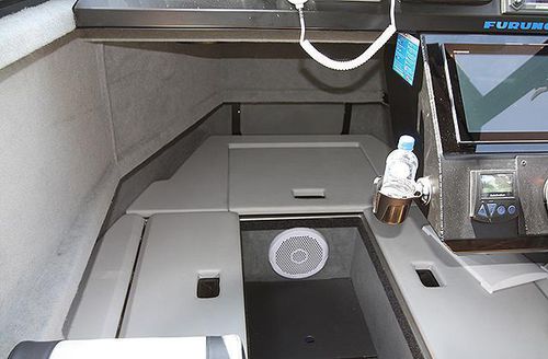 Прогулочный катер c подвесным мотором - 2750 SUPERCAB CENTRECAB - Stabicraft - с закрытым кокпитом / для спортивной рыбалки / макс. 9 человек