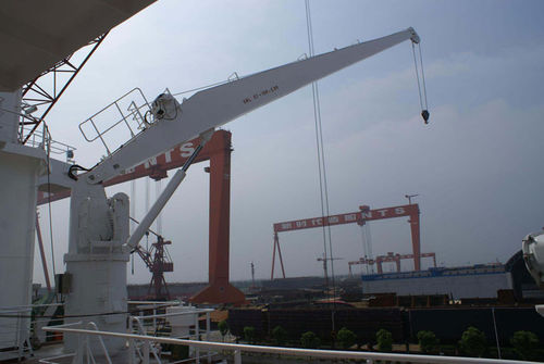 Подъемный кран для судна - Marine Provision - Chongqing Guanheng Technology & Development - для палубы