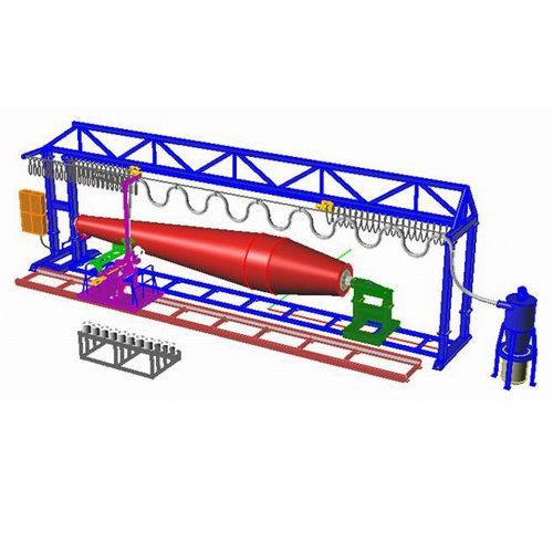 Станок для производства сигнальных буев - 12m - Uniworkboats SIA