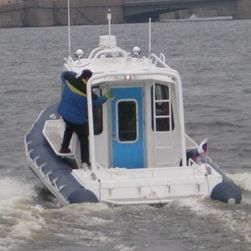 Профессиональный катер катер береговой охраны - Artic 850 - Uniworkboats SIA - спасательно-поисковое судно / рабочее судно / с внутренним мотором