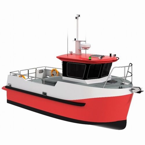 Профессиональный катер водное такси - Mariner-28CF - Uniworkboats SIA - профессиональное рыболовное судно / с внутренним мотором / дизельный