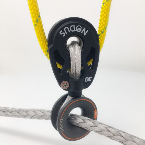 Одиночный такелажный блок - PP® - NODUS FACTORY - на шариковом подшипнике / для парусника / для палубы