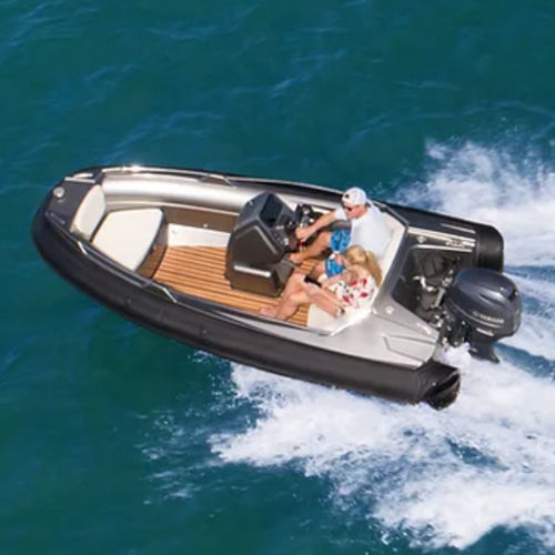 Надувная лодка c подвесным мотором - GT14 - Argos Nautic Manufacturing LLC - полужесткая / открытая / с боковой консолью