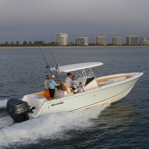 Открытый катер c подвесным мотором - 301 RX - Release Boats - двухмоторный / с центральной консолью / для спортивной рыбалки