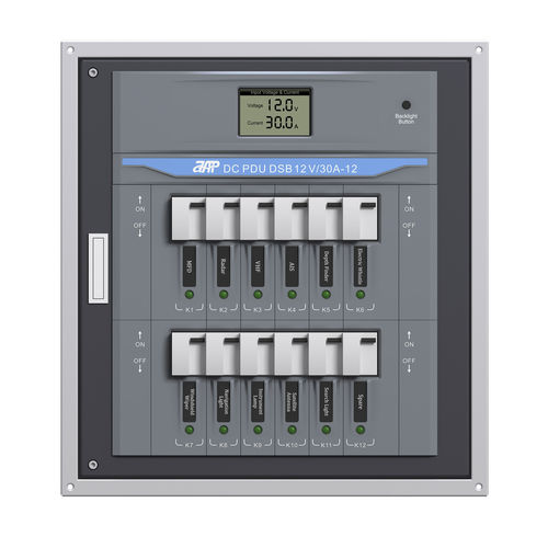 Распределительный щит питания для катера - DC PDU DSB 12V/30A-12 Sub Motorized Panel - APM TECHNOLOGIES (Dongguan) Co., Ltd
