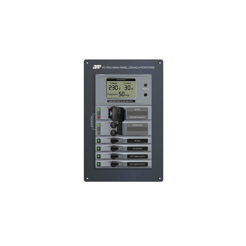 Распределительный щит питания для катера - AC PDU Main Panel, 230VAC/4 Positions - APM TECHNOLOGIES (Dongguan) Co., Ltd