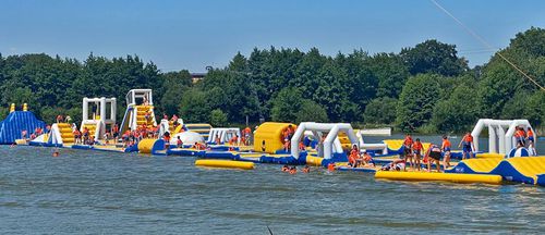 Оборудование для игр на воде парк - S LINE 200 - Boost-Air - для базы отдыха / надувное